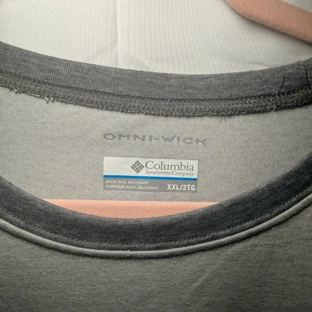 Columbia omni-wick long sleeve Grey XXL - Picture 2 of 5